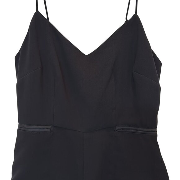 Anthropologie Maeve Magdalena Jumpsuit Black Size 4 - Picture 6 of 11